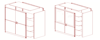 Detachable structure design