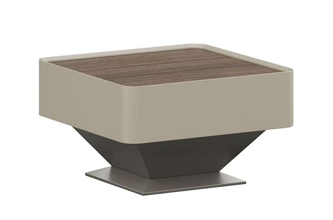 Oblique ladder shape coffee table